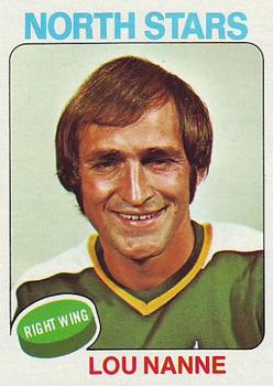 1975-76 Topps #143 Lou Nanne Front