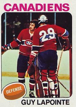 1975-76 Topps #198 Guy Lapointe Front