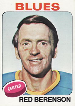 1975-76 Topps #22 Red Berenson Front