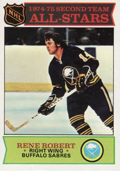 1975-76 Topps #296 Rene Robert Front