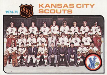 1975-76 Topps #88 Kansas City Scouts Front