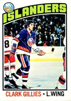 1976-77 O-Pee-Chee #126 Clark Gillies Front