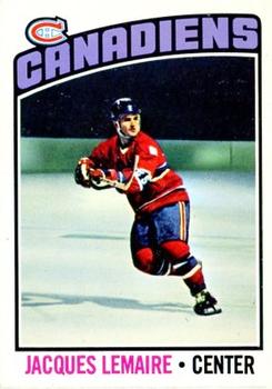 1976-77 O-Pee-Chee #129 Jacques Lemaire Front