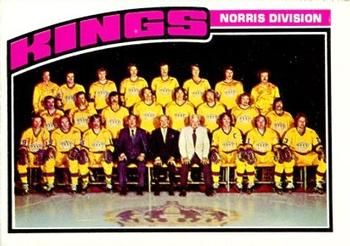 1976-77 O-Pee-Chee #139 Los Angeles Kings Front