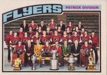 1976-77 O-Pee-Chee #144 Philadelphia Flyers Front