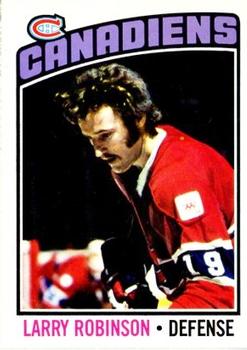 1976-77 O-Pee-Chee #151 Larry Robinson Front