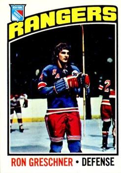 1976-77 O-Pee-Chee #154 Ron Greschner Front