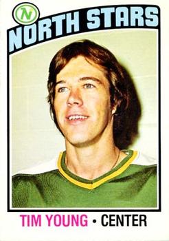 1976-77 O-Pee-Chee #158 Tim Young Front