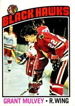 1976-77 O-Pee-Chee #167 Grant Mulvey Front