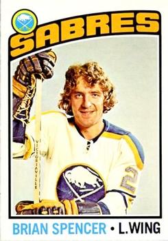 1976-77 O-Pee-Chee #191 Brian Spencer Front