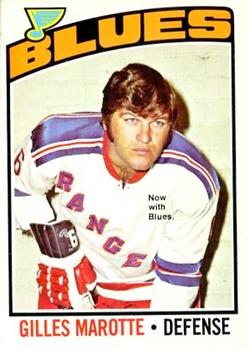 1976-77 O-Pee-Chee #192 Gilles Marotte Front