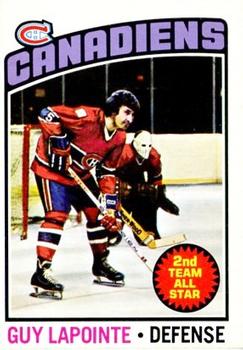 1976-77 O-Pee-Chee #223 Guy Lapointe Front