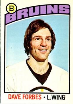 1976-77 O-Pee-Chee #246 Dave Forbes Front