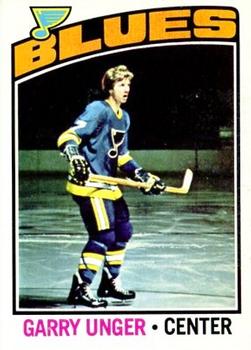 1976-77 O-Pee-Chee #260 Garry Unger Front