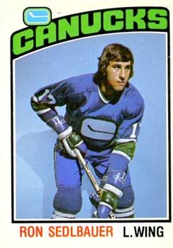 1976-77 O-Pee-Chee #271 Ron Sedlbauer Front