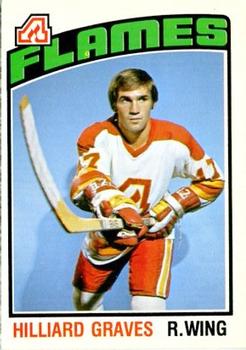 1976-77 O-Pee-Chee #273 Hilliard Graves Front