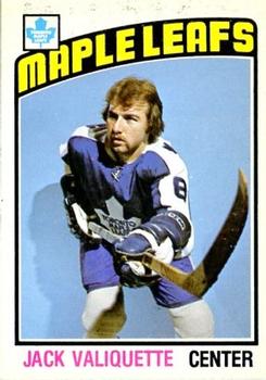 1976-77 O-Pee-Chee #294 Jack Valiquette Front