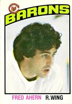 1976-77 O-Pee-Chee #298 Fred Ahern Front