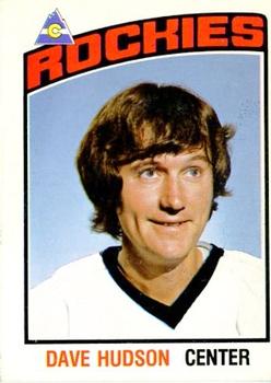 1976-77 O-Pee-Chee #299 Dave Hudson Front