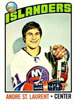 1976-77 O-Pee-Chee #29 Andre St. Laurent Front