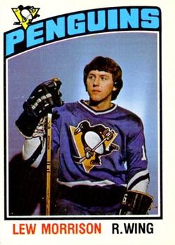 1976-77 O-Pee-Chee #307 Lew Morrison Front
