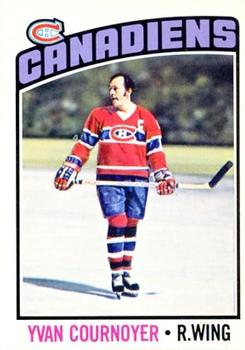 1976-77 O-Pee-Chee #30 Yvan Cournoyer Front
