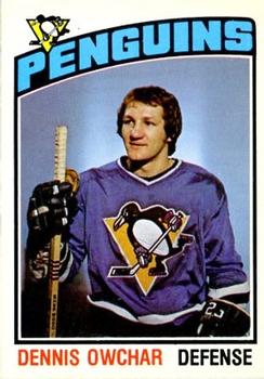1976-77 O-Pee-Chee #314 Dennis Owchar Front