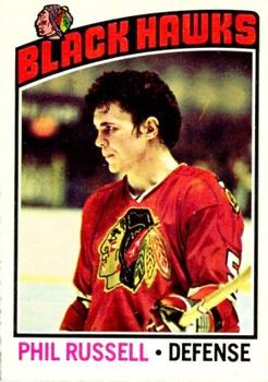 1976-77 O-Pee-Chee #31 Phil Russell Front
