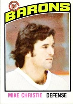 1976-77 O-Pee-Chee #333 Mike Christie Front