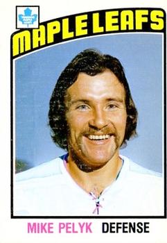 1976-77 O-Pee-Chee #342 Mike Pelyk Front