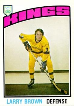 1976-77 O-Pee-Chee #355 Larry Brown Front