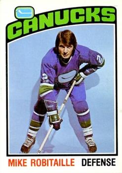 1976-77 O-Pee-Chee #359 Mike Robitaille Front