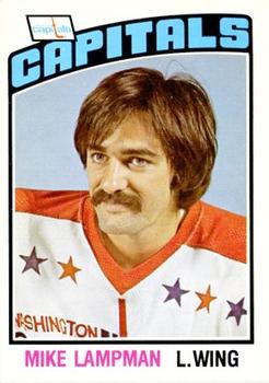 1976-77 O-Pee-Chee #375 Mike Lampman Front