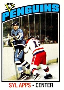 1976-77 O-Pee-Chee #50 Syl Apps Front