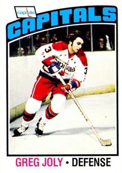 1976-77 O-Pee-Chee #52 Greg Joly Front