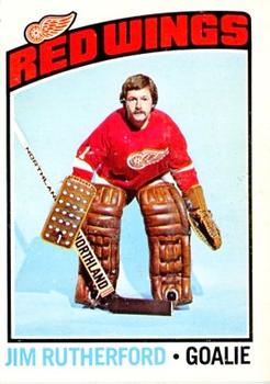 1976-77 O-Pee-Chee #88 Jim Rutherford Front