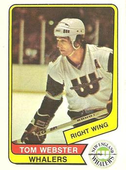 1976-77 O-Pee-Chee WHA #14 Tom Webster Front