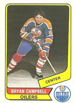 1976-77 O-Pee-Chee WHA #16 Bryan Campbell Front