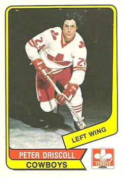 1976-77 O-Pee-Chee WHA #45 Peter Driscoll Front