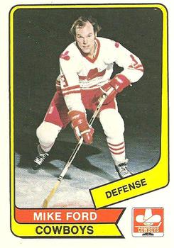 1976-77 O-Pee-Chee WHA #75 Mike Ford Front