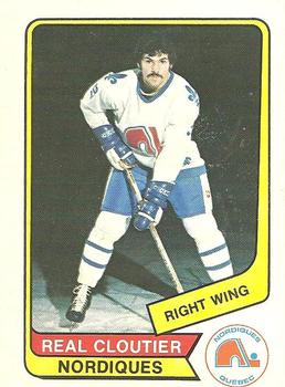 1976-77 O-Pee-Chee WHA #76 Real Cloutier Front