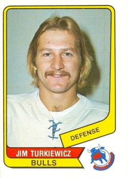 1976-77 O-Pee-Chee WHA #18 Jim Turkiewicz Front