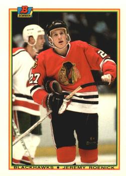 1990-91 Bowman - Collector's Edition (Tiffany) #1 Jeremy Roenick Front