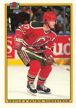 1990-91 Bowman - Collector's Edition (Tiffany) #89 Patrik Sundstrom Front