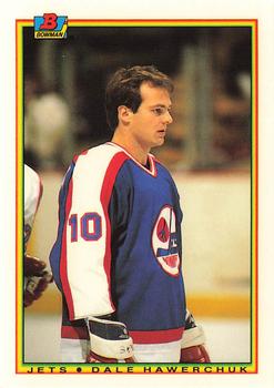 1990-91 Bowman - Collector's Edition (Tiffany) #129 Dale Hawerchuk Front