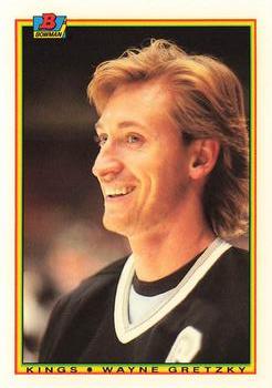1990-91 Bowman - Collector's Edition (Tiffany) #143 Wayne Gretzky Front