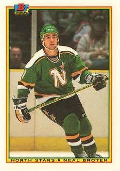 1990-91 Bowman - Collector's Edition (Tiffany) #178 Neal Broten Front