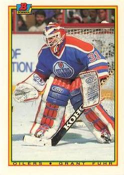 1990-91 Bowman - Collector's Edition (Tiffany) #189 Grant Fuhr Front