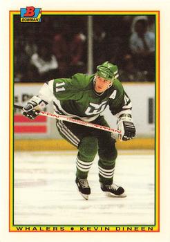 1990-91 Bowman - Collector's Edition (Tiffany) #261 Kevin Dineen Front