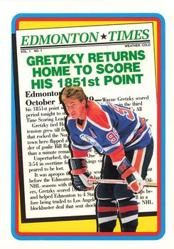 1990-91 Topps - Collector's Edition (Tiffany) #2 Wayne Gretzky Front